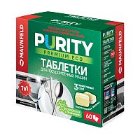 Таблетки для посудомоечных машин Maunfeld Purity Premium ECO all in 1 (MDT60PE)